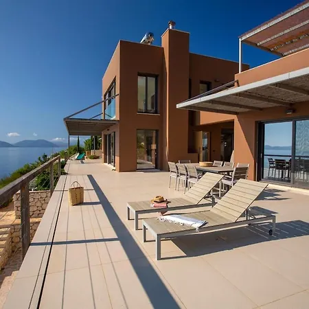 빌라 Arkoudaki Luxurious Escape With Infinity Pool & Sea Access