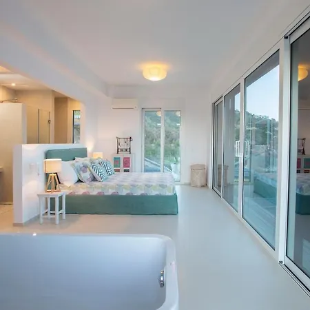 Arkoudaki Luxurious Escape With Infinity Pool & Sea Access *
